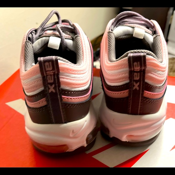**SOLD** NewNike Air Max 97 Violet Oreo, Pink, White - Size Wmn 8 / Men 6.5: $90 - Picture 7 of 12